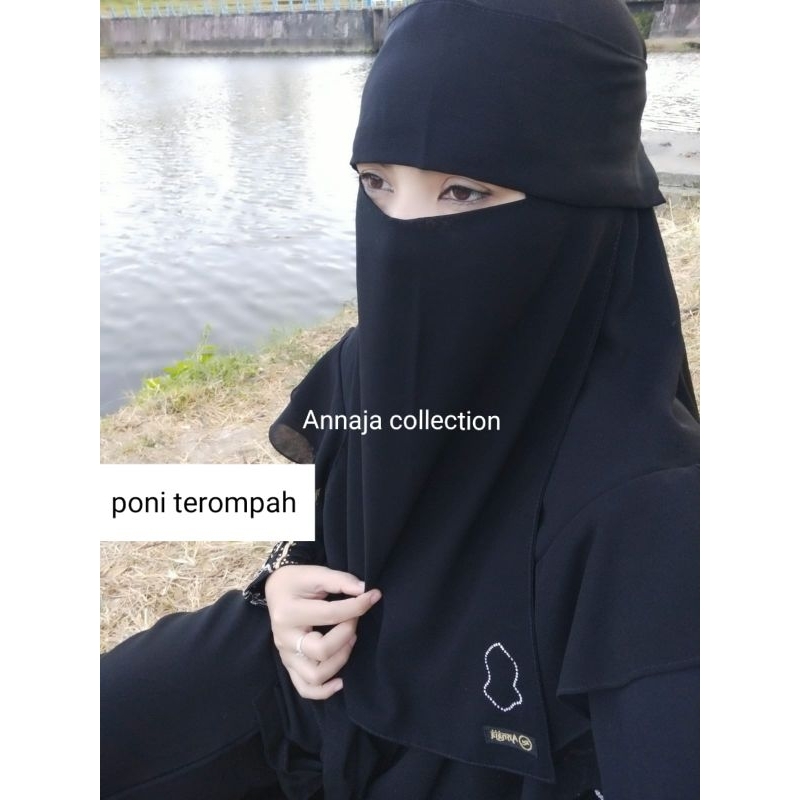 CADAR NIQOB PONI TEROMPAH SHIFON SILKY