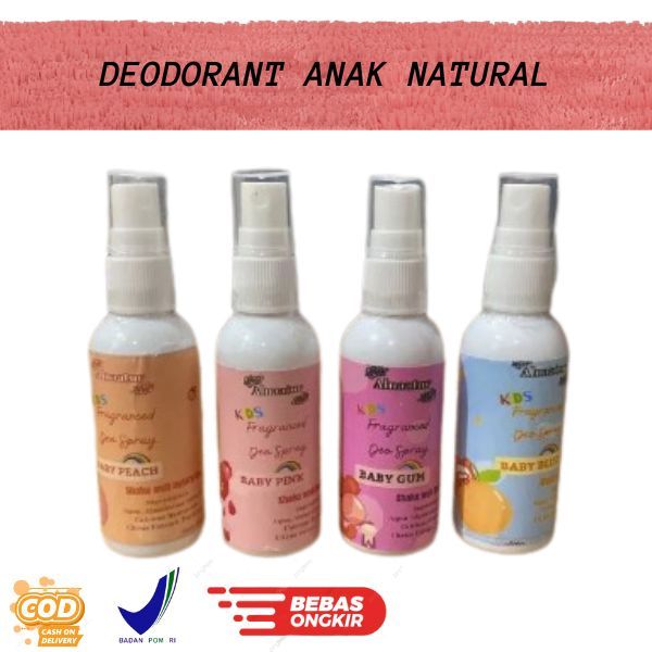 COD / Deodorant Spray Tawas Deo Kids Atasi Bau Ketiak Pencegah Bau Badan By Alnaatur