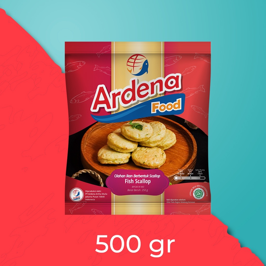 

ARDENAA SCALLOP 500 GRAM