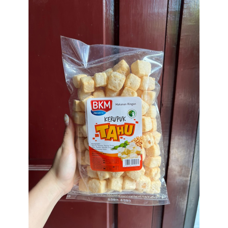 

[VEGETARIAN] KERUPUK TAHU VEGETARIAN PREMIUM 120 GRAM