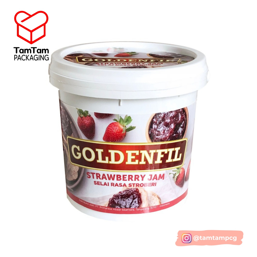 

Selai Goldenfil Strawberry 1KG