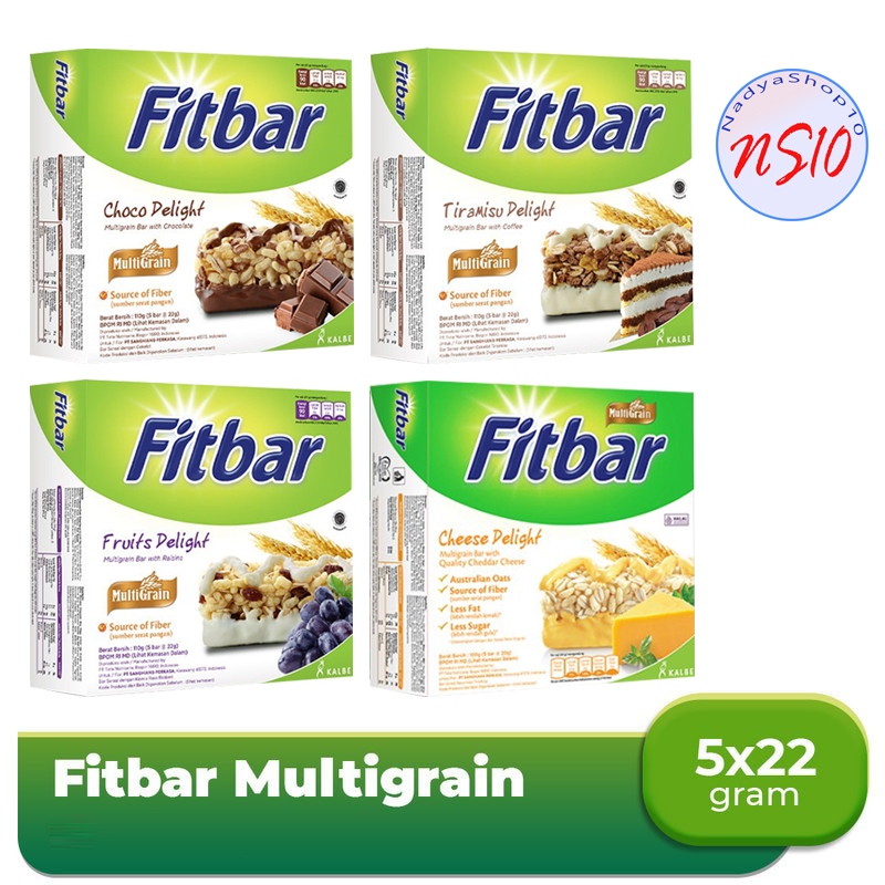 

Fitbar Multigrain 5 X 20 g
