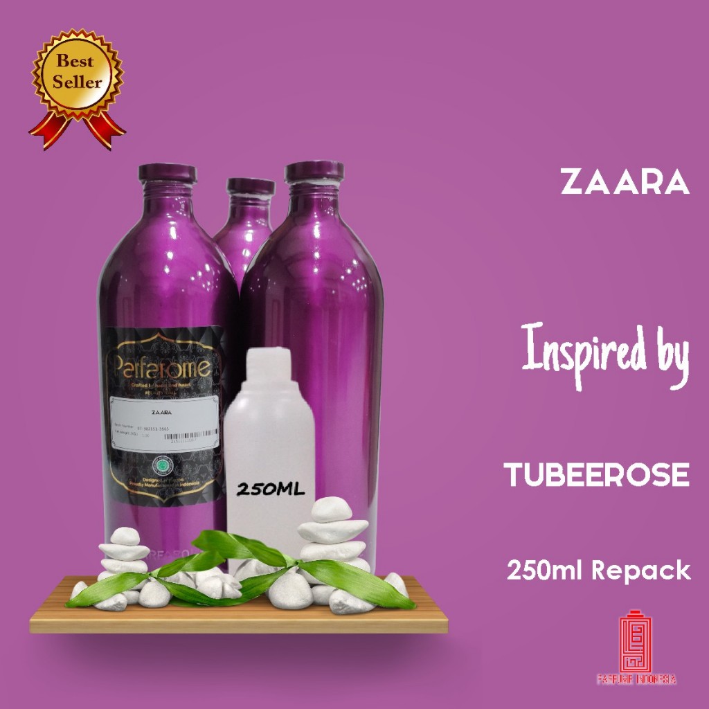 BIBIT PARFUM ZAARA4 | PARFAROME PREMIUM | 250ML REPACK