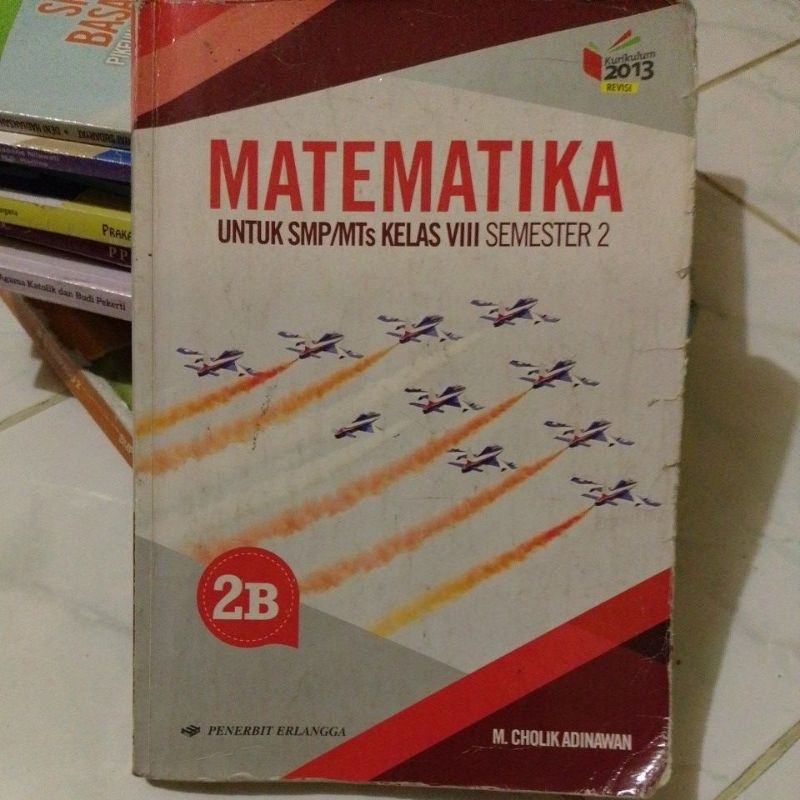

Buku matematika untuk kelas VIII semester 2