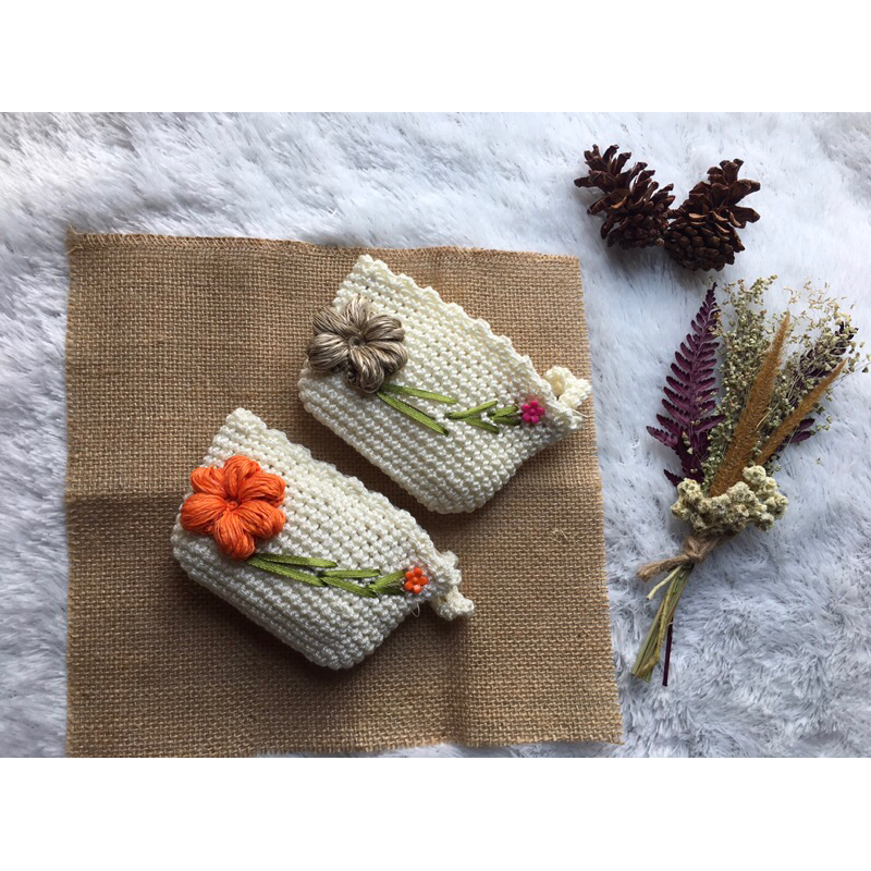 Dompet koin/dompet kecil/dompet koin rajut