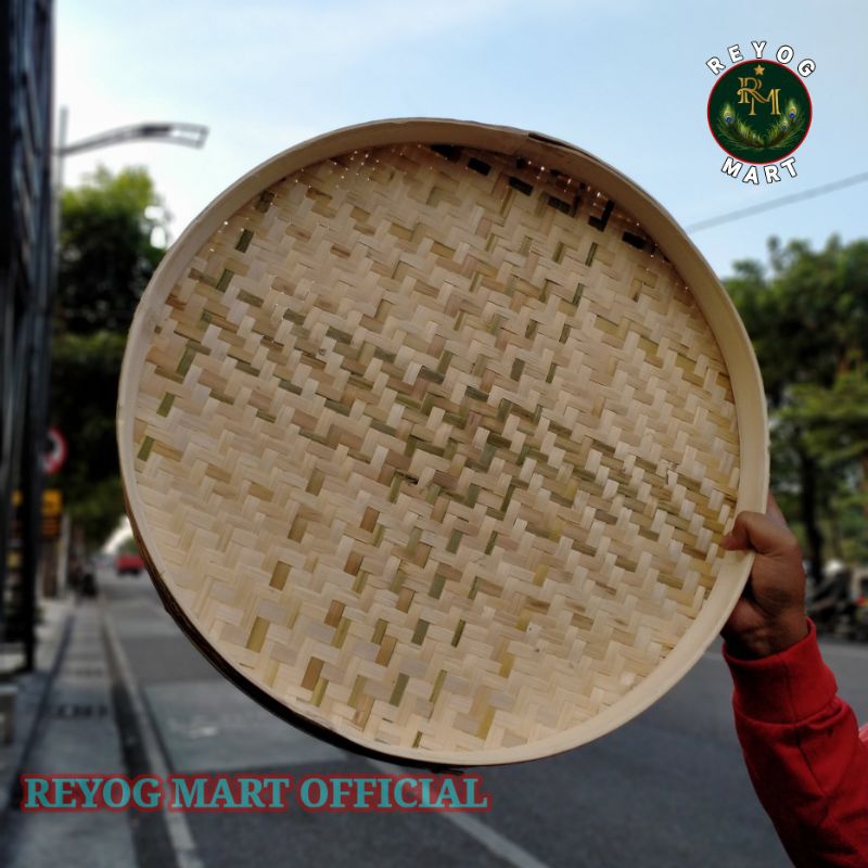 TAMPAH BAMBU NAMPAN ANYAMAN