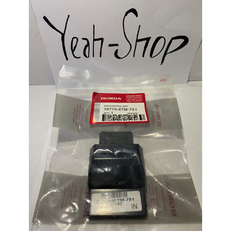 ECU ASSY HONDA SUPRA X 125 FI INJEKSI OLD LAMA KTM ORIGINAL