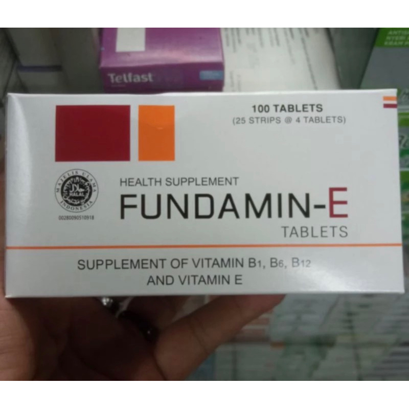 fundamin e original vitamin e b12 b1 b6