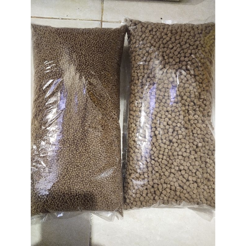 Pakan ikan Lele 1kg/ Pakan Mujaer/ Pakan Gurame/Pakan Nila/Pakan Bandeng/Pakan ikan all feed CP Prim