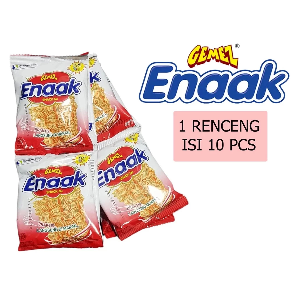 

SNACK MIE GEMEZ ENAAK LANGSUNG DI MAKAN / 1 RENCENG ISI 10 PCS