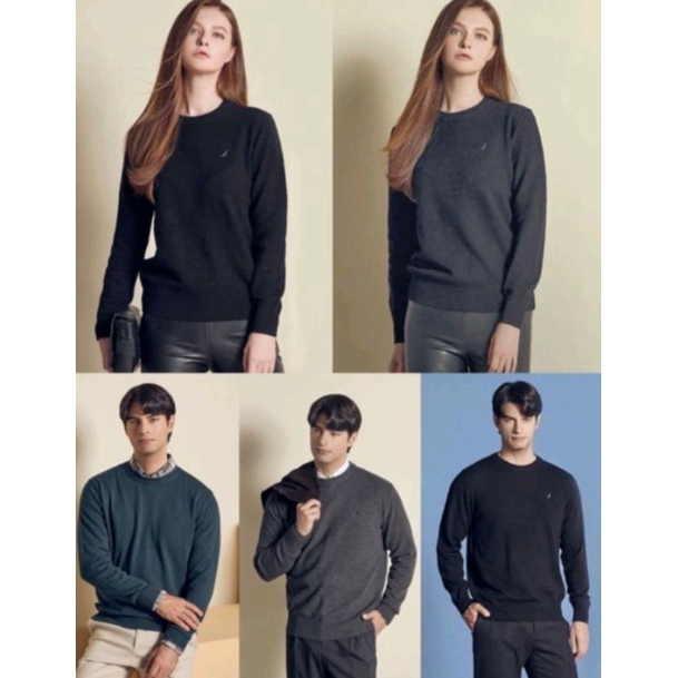 ✨Mall✨ Nautica Sweater Merinos Bahan Wool Original 