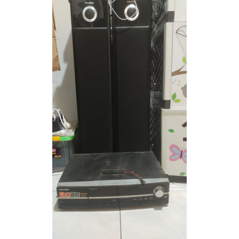 DVD HOME THEATER POLYTRON SPEAKER