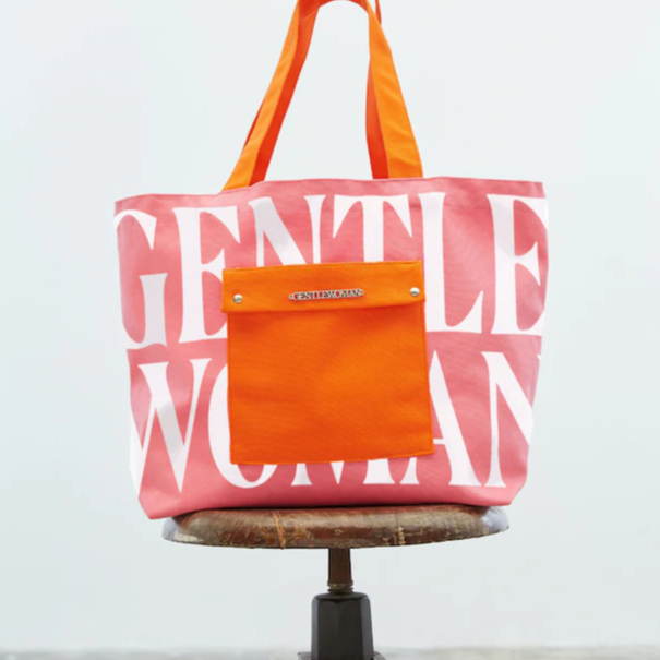 GentleWoman Painted Wall Tote Bag (Ready & Original)