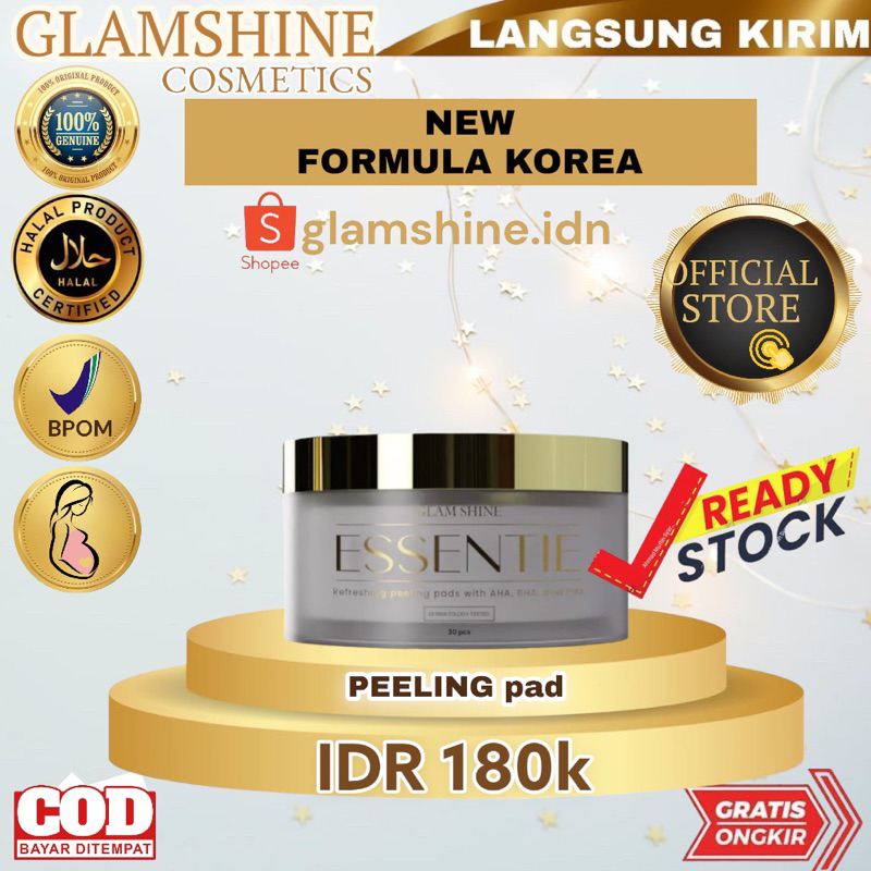 Peeling Pad Glamshine Glamshineofficial Glamshine official store Glame shine Glameshine Skincare Cos