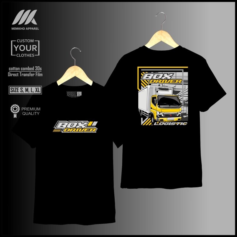 MIMKHO Kaos truck Box Driver/Kaos truk box/Truck Oleng Comumunity