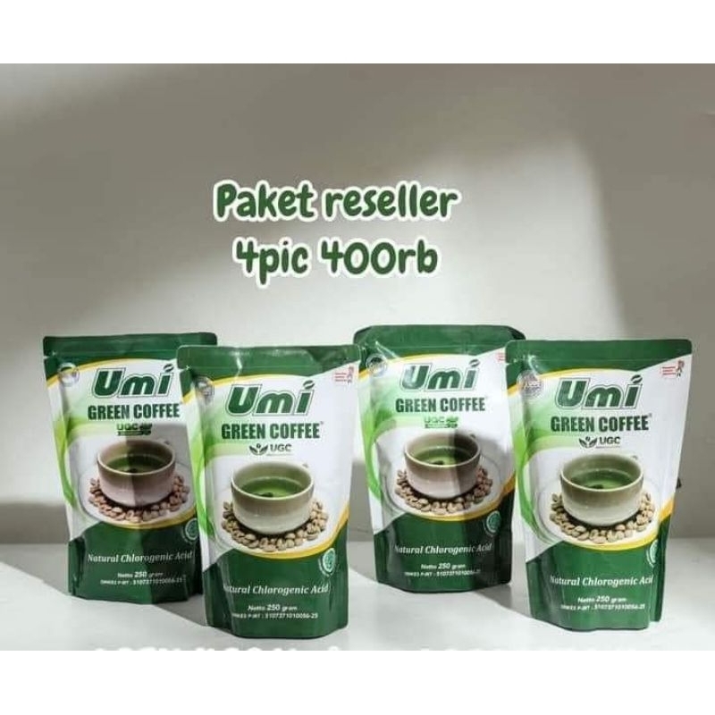 

UGC UMI GREEN COFFEE PAKET RESELLER