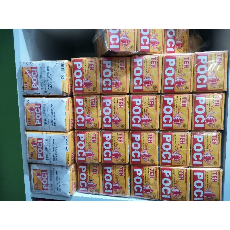 

TEH POCI KUNING 1 SLOP ISI 10 PCS (10X40 GRAM) TEH TUBRUK POCI KUNING KHAS ANGKRINGAN SOLO