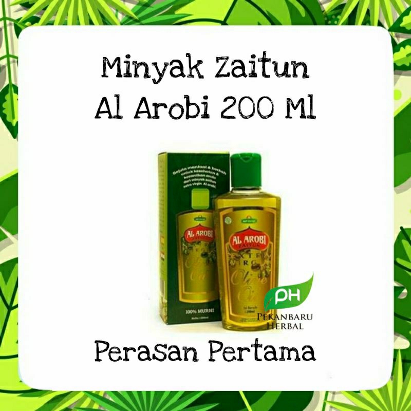 

Minyak Zaitun Al Arobi Extra Virgin 200 ml