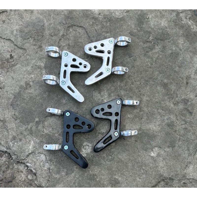 KUPINGAN LAMPU BRACKET LAMPU PANGKON LAMPU SET CINCIN RX KING VIXION NINJA BYSON CNC COPY MODEL BPRO