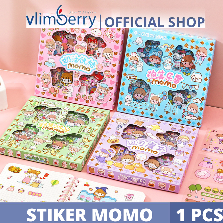 

Terbaru 8.8 VLIMBERRY 100 Lembar Stiker Motif Kartun Korea Lucu Anti Air Dekorasi Handbook Scrapbook DIY