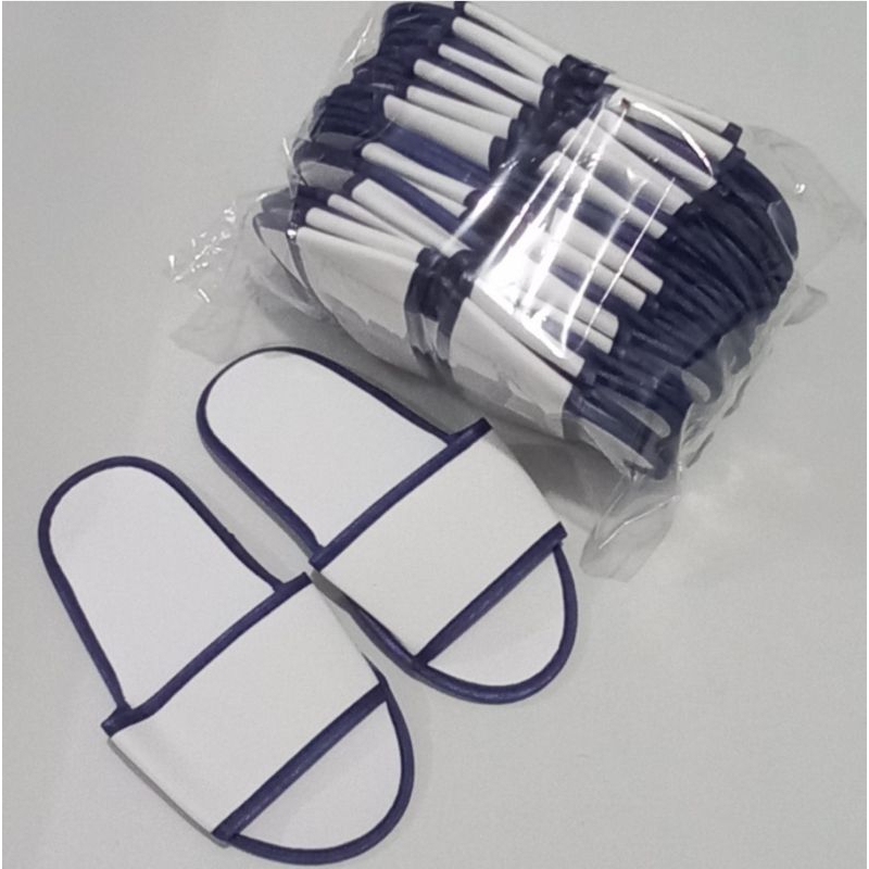 Slippers /sandal Hotel/ sandal klinik/sandal lantai/sandal Rumah/ spon 4ml polos 1 LUSIN
