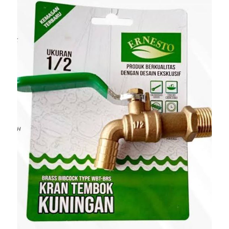 kran kuningan ½" Ernesto