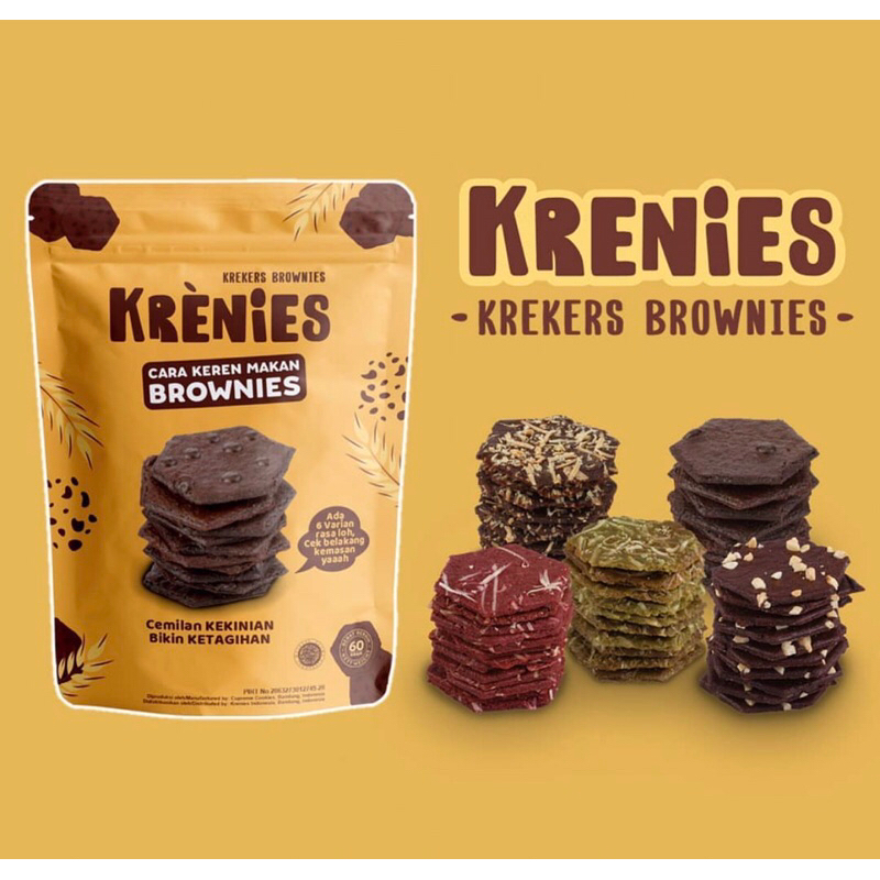 

Krenies Aneka Rasa Brownies Kering