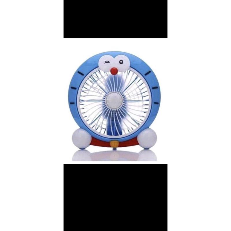 Kipas angin duduk karakter doraemon