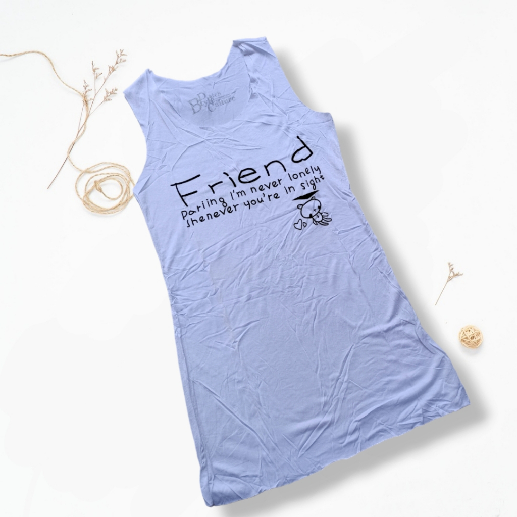 23596 TANKTOP ATASAN WANITA PAKAIAN CEWEK MURAH TANPA LENGAN TRENDY KEKINIAN TERBARU