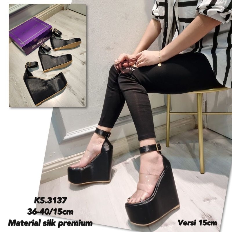 Wedges sandal 15cm 12cm 7cm