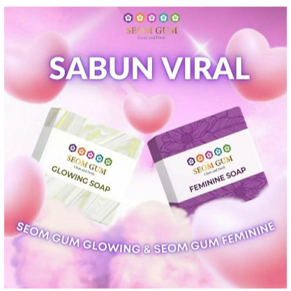 SEOGUM Glowing Soap BPOM | Sabun SOEM GUM FEMININE Soap