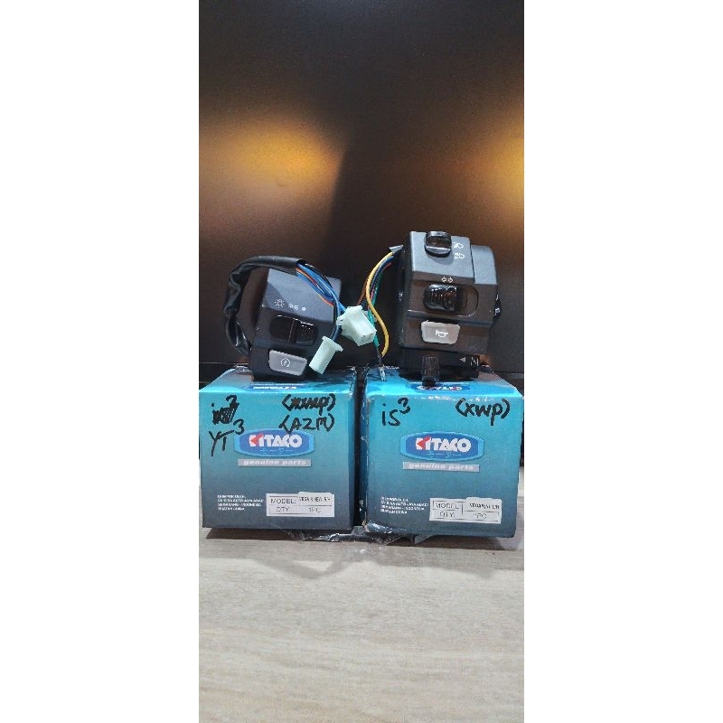 Saklar 1 Set Vega R New/Saklar Motor Kiri Kanan/Saklar Universal Yamaha/Saklar On-Off/Saklar Lampu M