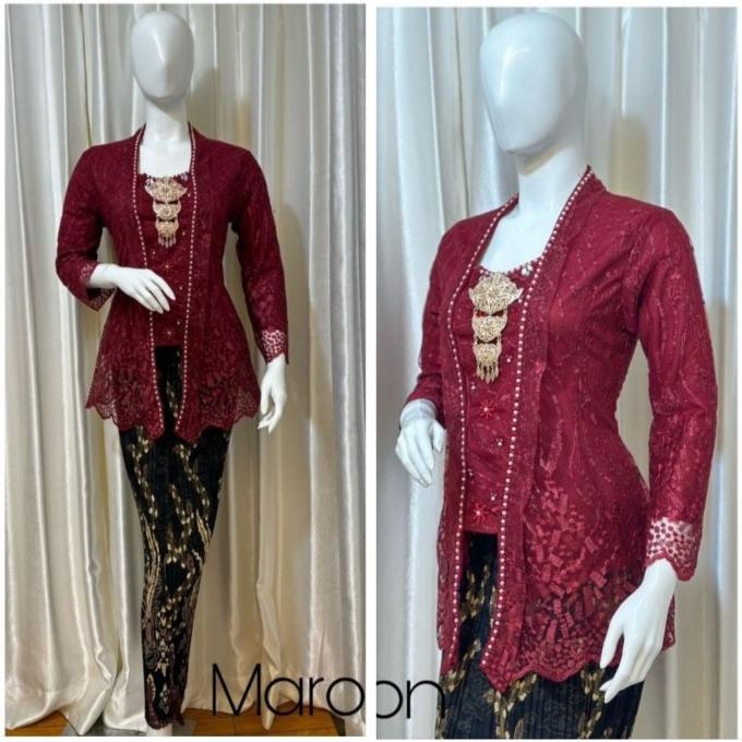 KEBAYA KUTU BARU MODERN/KEBAYA PESTA/KEBAYA WISUDA SIZE M-XXL 2