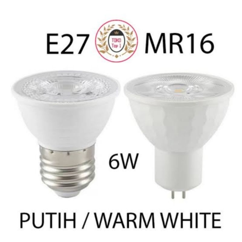 LAMPU HALOGEN SPOTLIGHT E27 LAMPU KAP CAFE