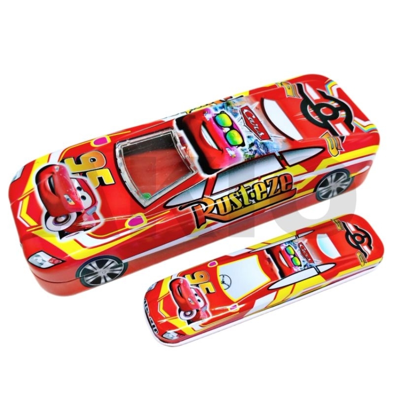 

Tempat Pensil Anak Karakter CARS 2 Susun Mobil MR Kaleng Besi Murah B-693