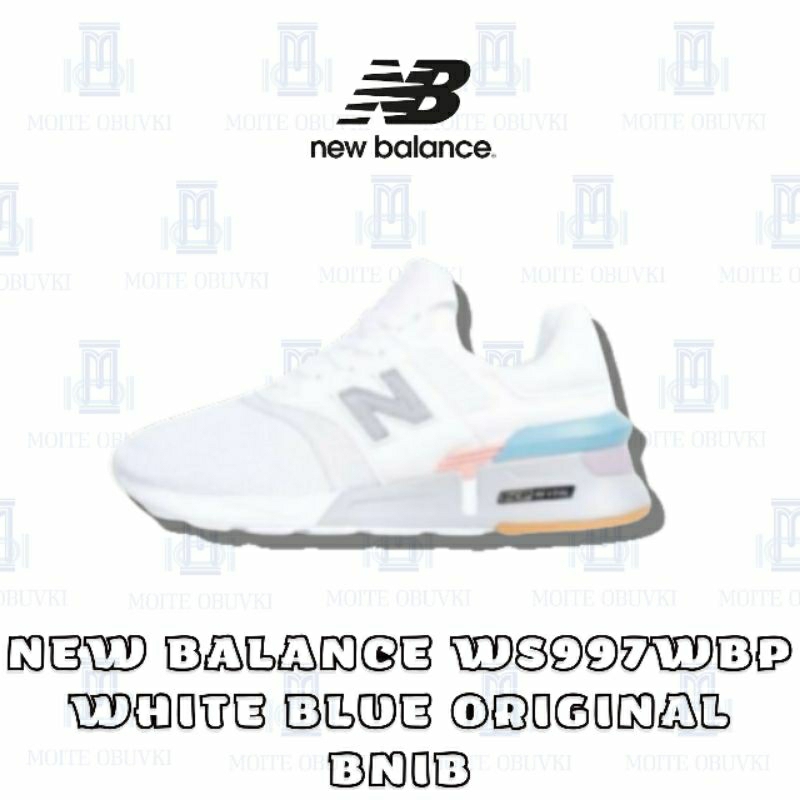 -MO- New Balance WS997WBP White Blue Original BNIP
