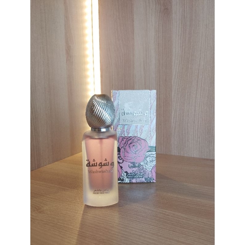 HAIR MIST/ Parfume Rambut WASHWASHAH 50ML – LATTAFA - ARD AL ZAAFARAN