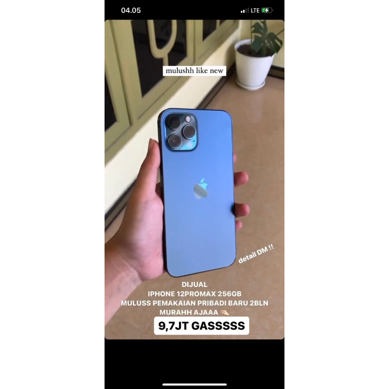 iphone 12PROMAX 256GB LIKENEW