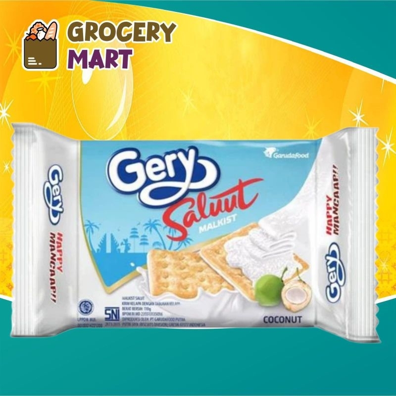 

Gery Saluut Rasa Coconut/Kelapa 105gr -1 BUNGKUS