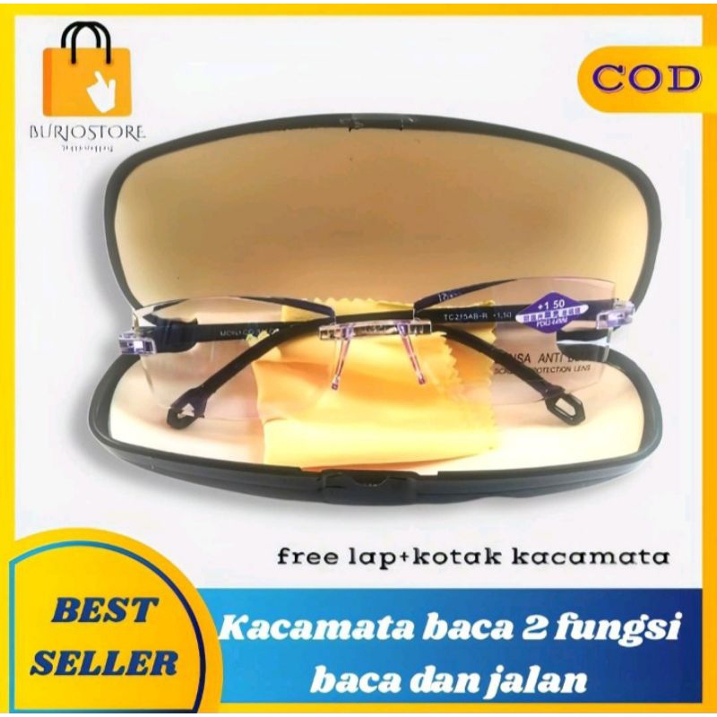 Kacamata Double Fokus Fokus