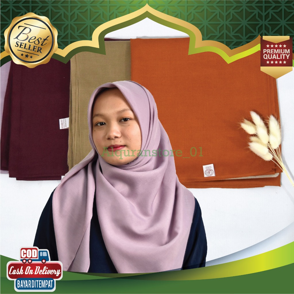Hijab Scarf Basic Voal Kerudung Segi Empat Umma Scarf Basic Voal Original Hijab Segiempat Jilbab Pol