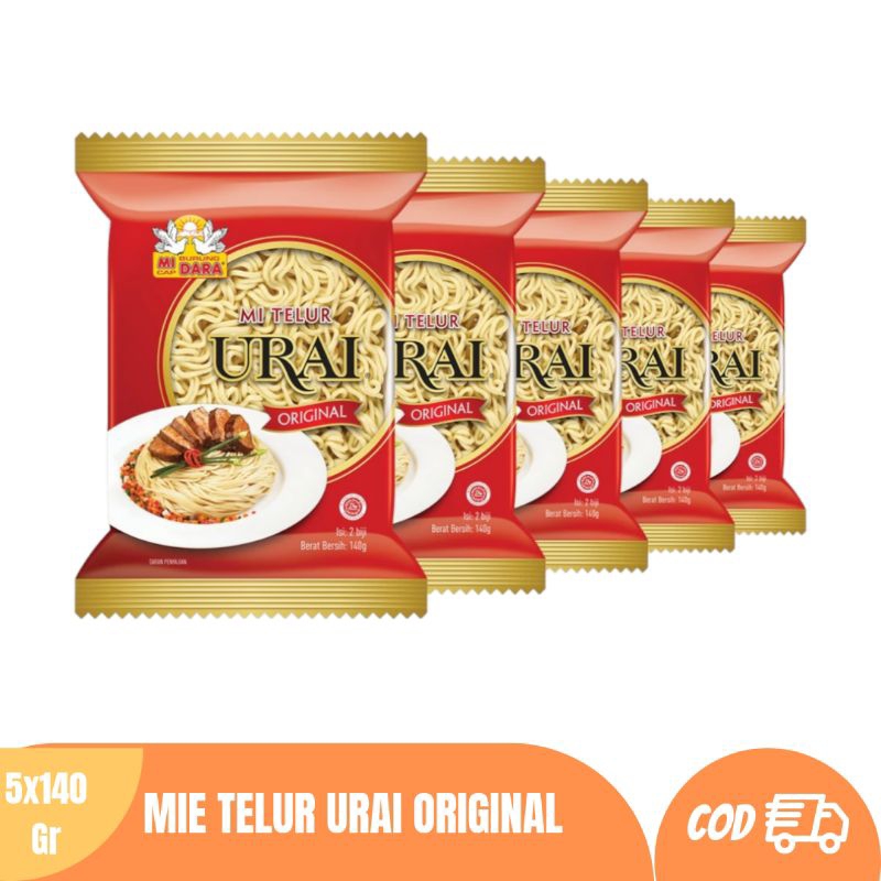 

[PACK] MIE BURUNG DARA URAI ORIGINAL 5PCS