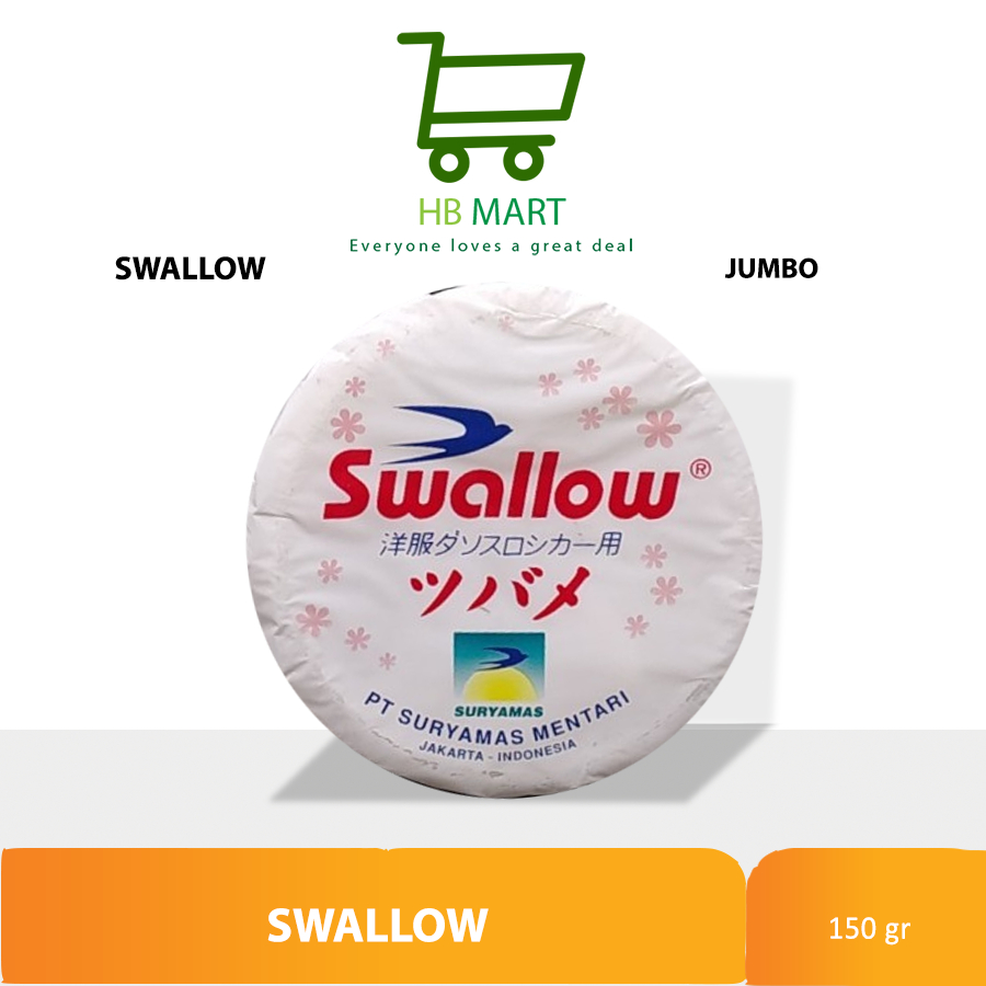 KAMPER KAPUR BARUS SWALLOW JUMBO REFILL 150GR S-103