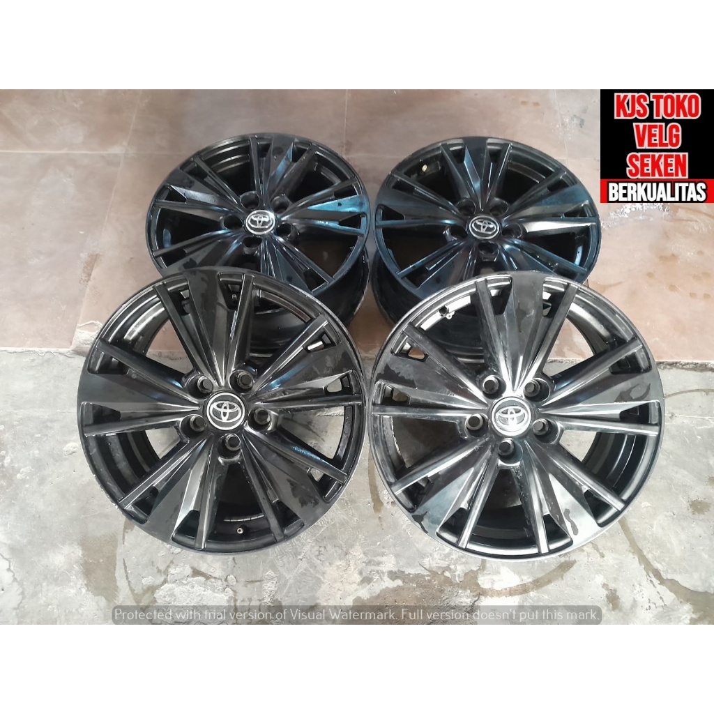 MENJUAL VELG REPLIKA SECOND TERMURAH BERUALITAS BUAT MOBIL INNOVA CAMRY XPANDER MITSUBISHI HYUNDAI C