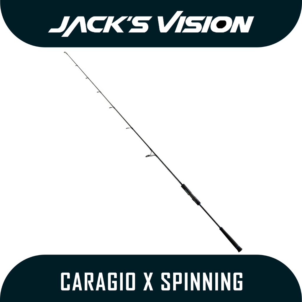 Joran Pancing Spinning Jack's Vision Caragio X 641XH | S621 | 651MH