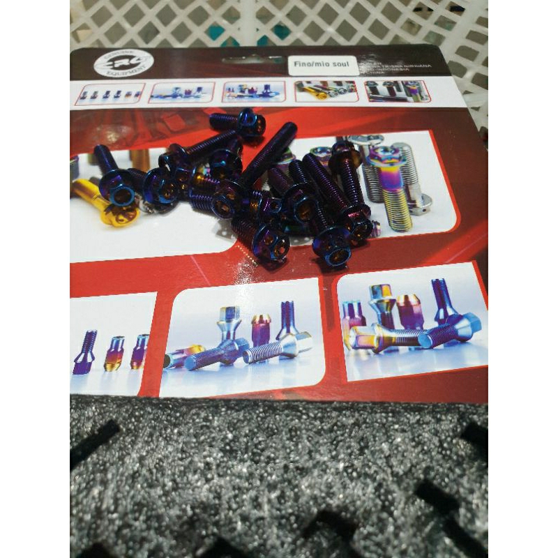 Baut Probolt Thailand Cvt Soul mio Baut Cvt Probolt Thailand Mio soul Gold Blue