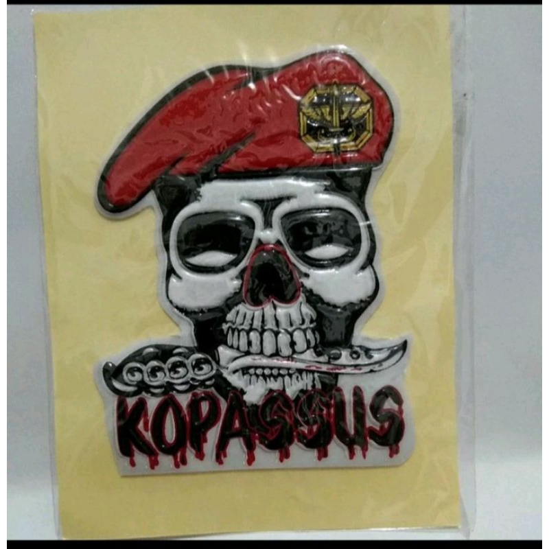 

Stiker Tempel Kopasus Tengkorak
