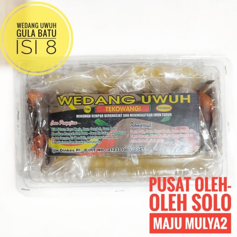 

Wedang Rempah Tekowangi Gula Batu isi 8