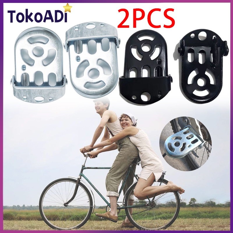 Set Jalu Lipat Sepeda Jalu Sepeda Pedal Belakang Sepeda Pijakan Lipat Boncengan Jalu Kaki Sepeda
