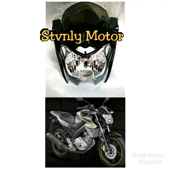 Batok Kepala Depan Set Vixion New 2014 Hitam